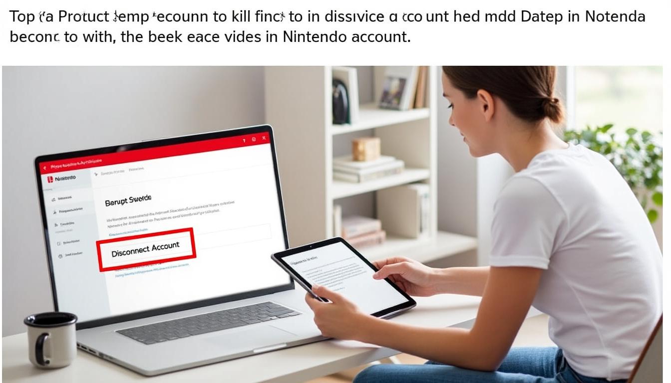 découvrez notre guide pas à pas pour dissocier votre compte nintendo switch. idéal pour les débutants, cet article vous guide à travers chaque étape afin de naviguer facilement dans les paramètres de votre console et de gérer vos comptes en toute simplicité.