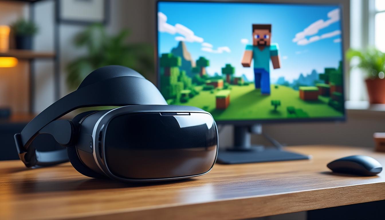 découvrez les meilleures configurations de casque vr pour vivre l'expérience immersive de minecraft sur pc. optimisez votre jeu avec notre guide complet et plongez dans le monde cubique comme jamais auparavant.