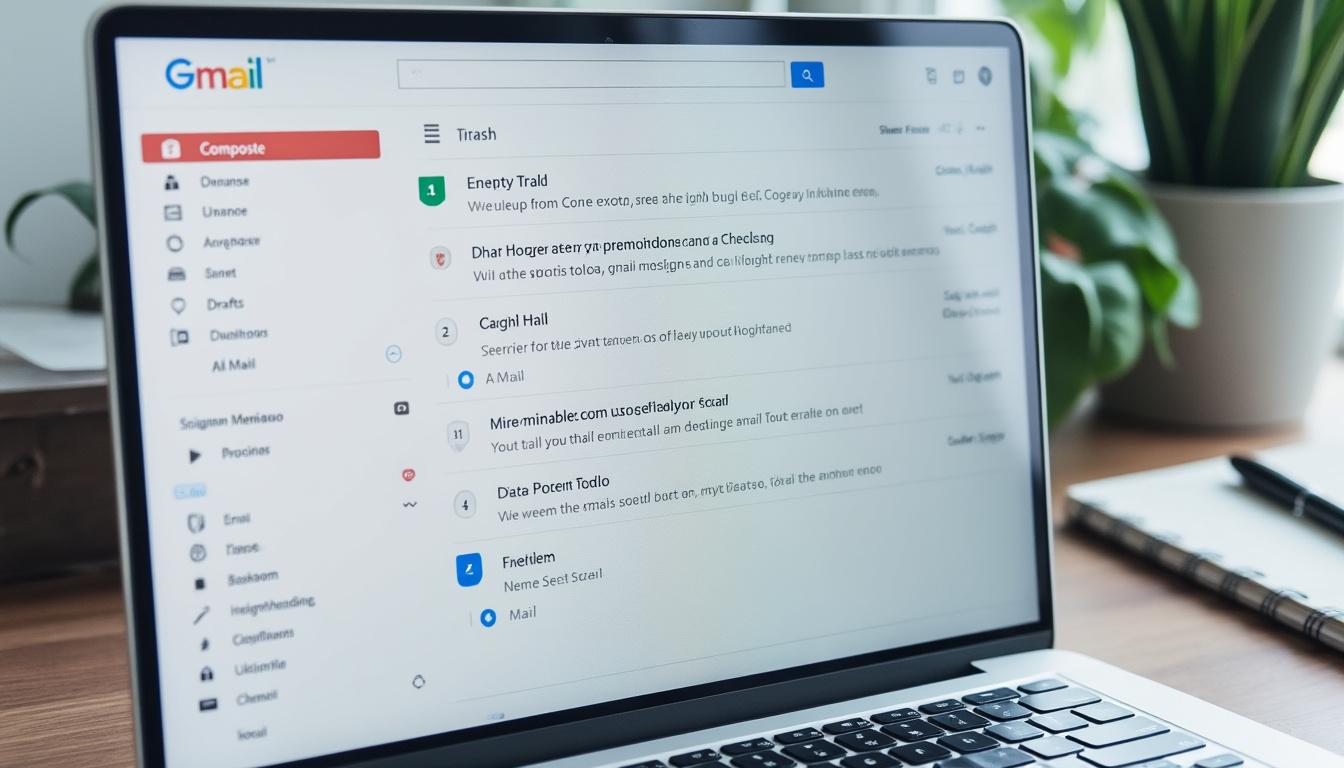 découvrez comment vider facilement et régulièrement la corbeille de gmail afin de garder votre boîte de réception propre et libérer de l'espace de stockage.