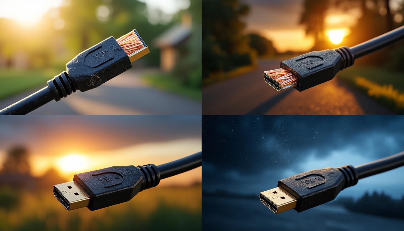 découvrez les signes avant-coureurs d'un câble hdmi défectueux : image saccadée, absence de son, déconnexions inattendues... ne négligez pas ces symptômes pour éviter des problèmes de connexion avec vos appareils.