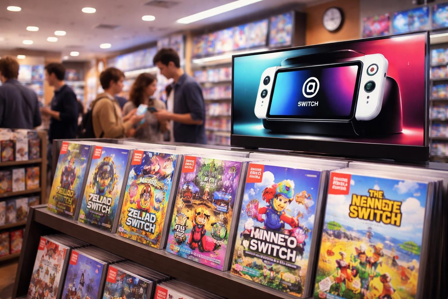 analyse de l'influence de la date de sortie de la nouvelle nintendo switch sur les ventes des jeux vidéo, avec un focus sur les tendances du marché et les comportements des consommateurs.