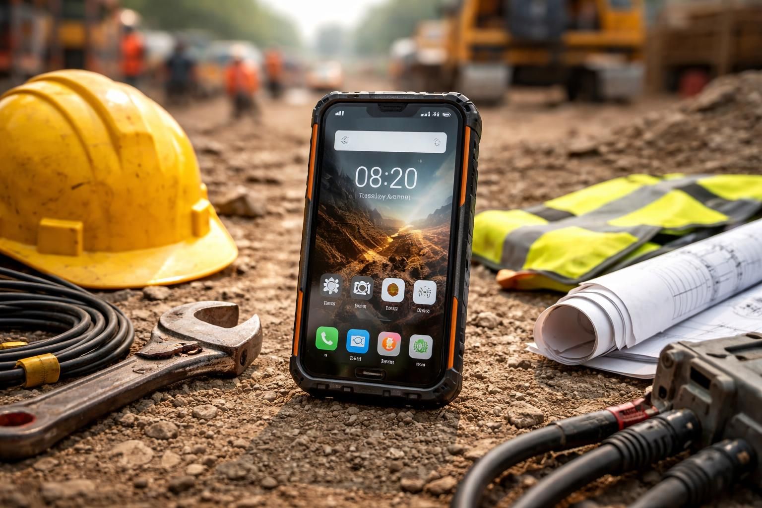 découvrez comment choisir le téléphone de chantier idéal adapté à votre secteur d'activité pour garantir robustesse, performance et sécurité sur vos chantiers.