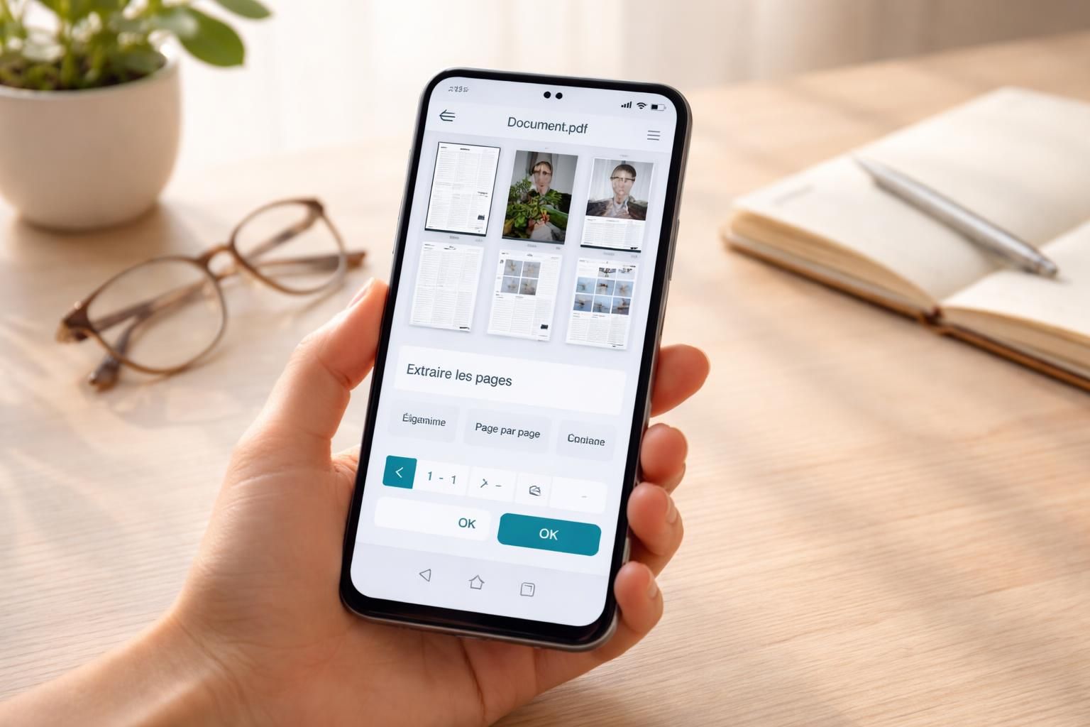 apprenez à scinder facilement un fichier pdf directement depuis votre smartphone grâce à notre guide simple et rapide.
