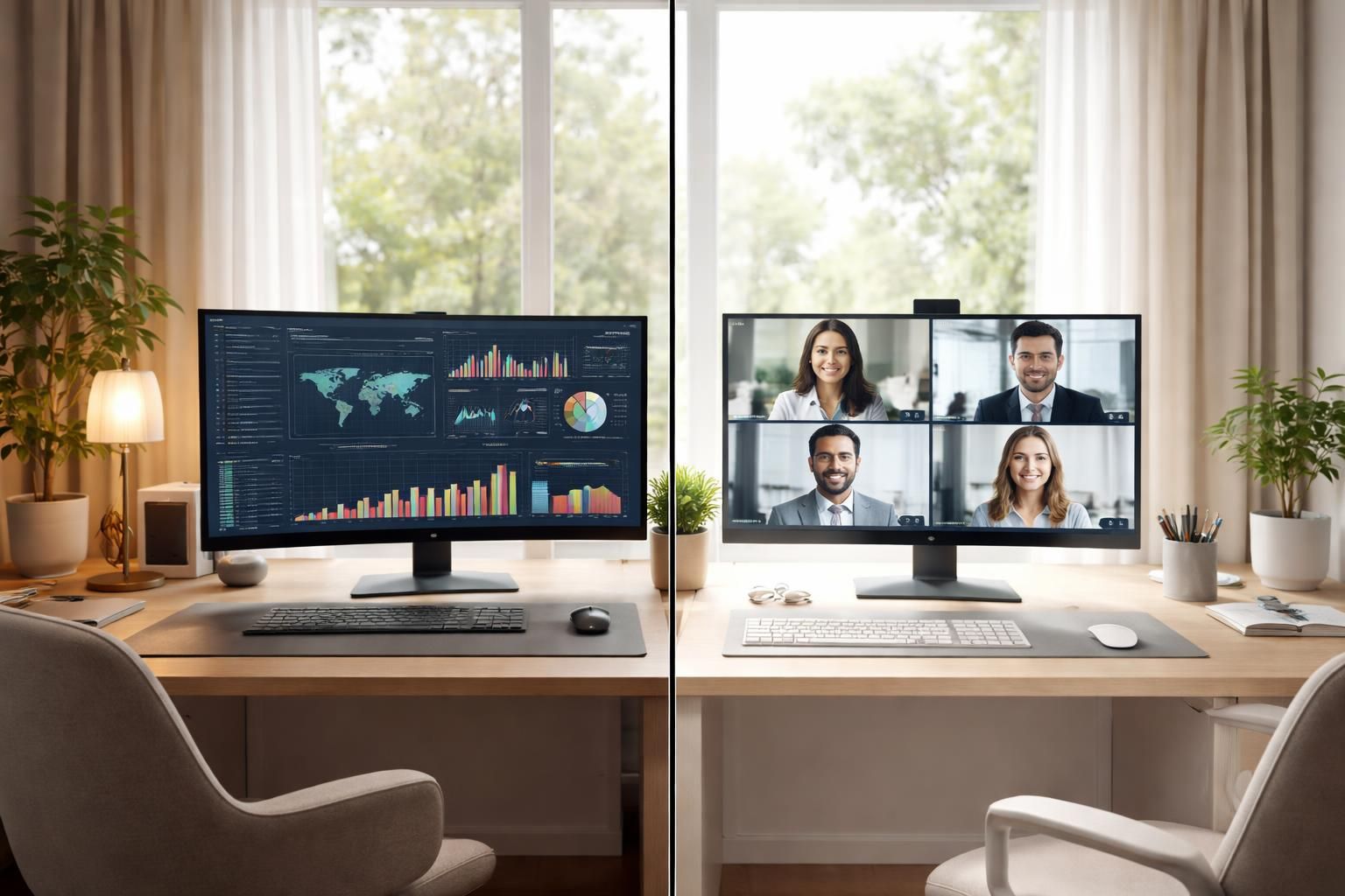 découvrez comment choisir entre un écran incurvé ou plat pour optimiser votre confort et productivité en télétravail. conseils pratiques et avantages de chaque type d'écran.
