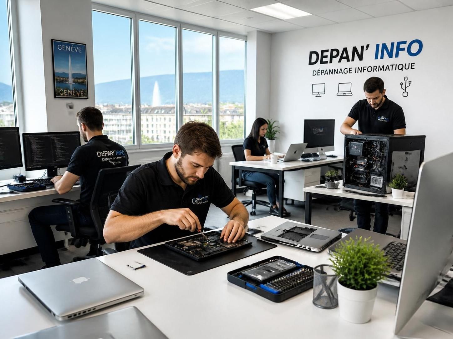 Découvrez quand et pourquoi faire appel à un dépanneur informatique à Genève face aux problèmes courants comme les virus, la lenteur de votre ordinateur ou un écran noir.