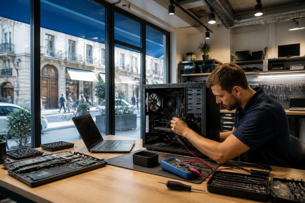 Découvrez les étapes essentielles à réaliser avant de contacter un technicien pour un dépannage informatique à Genève afin de gagner du temps et résoudre rapidement vos problèmes.